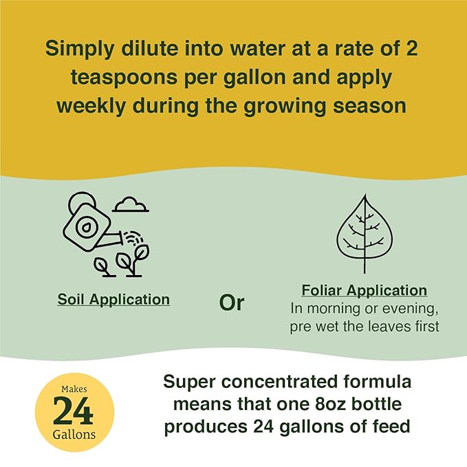 Farmer's Secret Rose Booster Fertilizer (8oz) - Super Concentrated - Formulated for All Types of Roses Throughout The Life Cycle - Encourages Healthy Growth and Vibrant Blooms