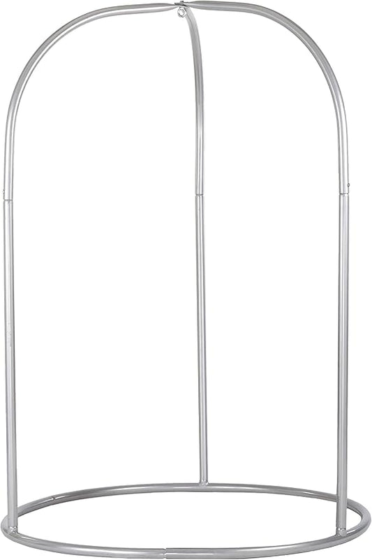 LA SIESTA Romano Hammock Chair Stand, Stable, Adjustable, Weather-Resistant, Powder-Coated Steel Stand for Swing Chairs for Indoor & Outdoor Relaxation