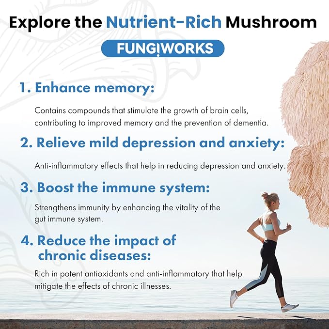 USA Organic 4lbs Lions Mane Mushroom Growing Kit, Double-Side Mushroom Grow Kit Indoor, Harvest Gourmet Mushrooms in 10 Days, Top Gardening Gift, Holiday Gift