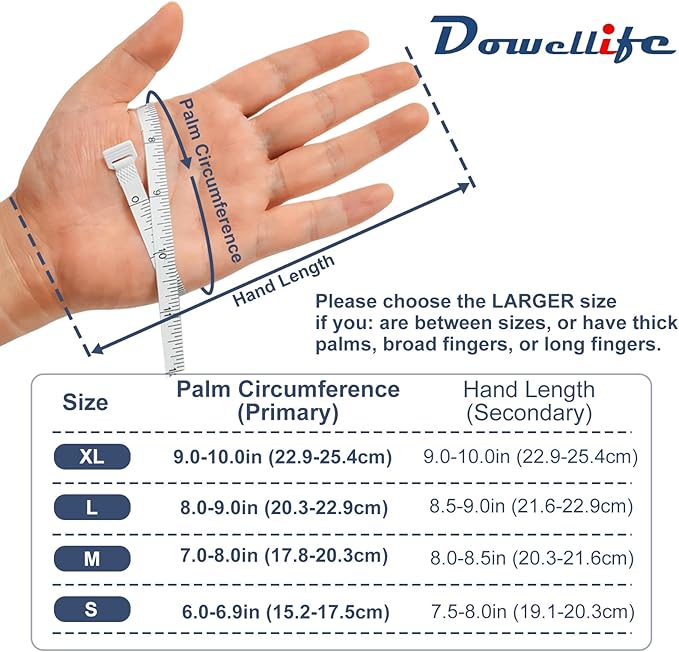 Dowellife 3 Pairs Cut Resistant Gloves Food Grade Level 5 Protection, Safety Kitchen Cuts Gloves for Mandolin Slicing, Fish Fillet, Oyster Shucking, Meat Cutting and Wood Carving (Black Gray, X-Large)