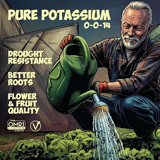 Kelp it Real Organic Seaweed Fertilizer for Plants - Makes 400 gallons - OMRI Listed - Vegan Certified - for Indoor Gardeners, Houseplants, Fruits, Vegetables, Hydroponics (1lb)
