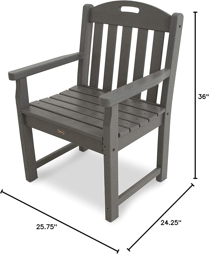 Trex Outdoor Furniture Yacht Club Garden Chair, Stepping Stone