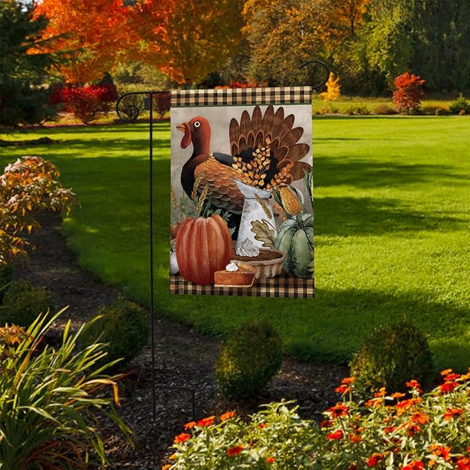 Briarwood Lane Primitive Thanksgiving Garden Flag
