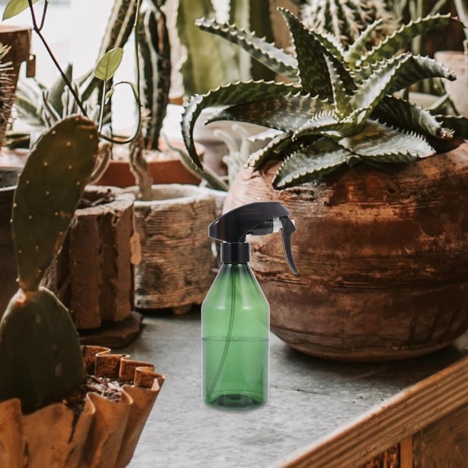 2PCS Thickened Plant Spraying Bottles for Indoor Flower Watering Leakproof Transparent Mist Sprayers for Gardening Hair Styling Skin Care and Cleaning Use