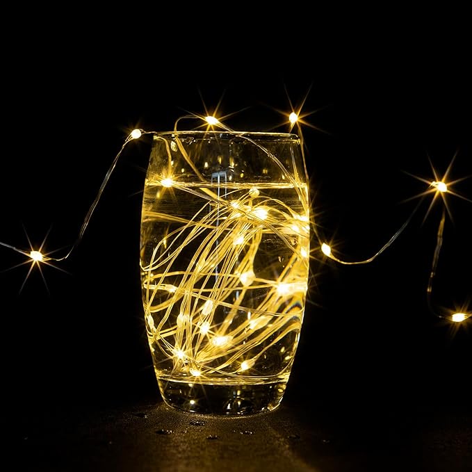 Fairy Lights Plug in,66FT 200LEDs Waterproof Led String Lights,8 Modes Remote Twinkle Light for Outdoor Indoor Christmas Wedding Birthday Garden Party Decorations,Silver Wire,Warm White