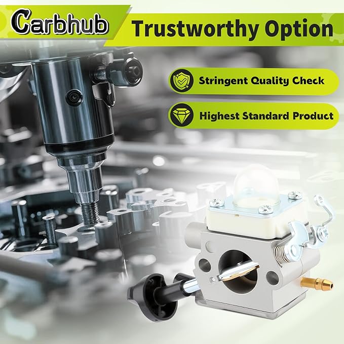 Carbhub BG56 Carburetor Fit for Stihl BG56 BG56C SH56 Leaf Blower Replace for Zama C1M-260 C1M-S260B 4241-120-0632 4241-120-0622 4241-120-0615 Carb