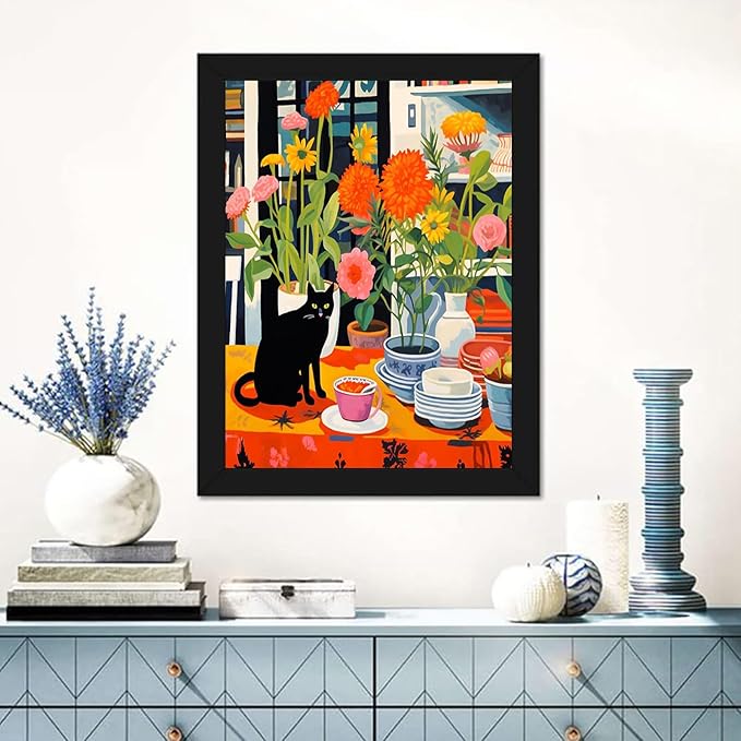 GemZono Diamond Painting Kits for Adults,Diamond Painting Kits,5D Diamond Art Kits for Adults Carton Diamond Painting Full Drill Diamond Dots Gem Art Painting Kits for Home Wall Decor Gifts 12x16inch