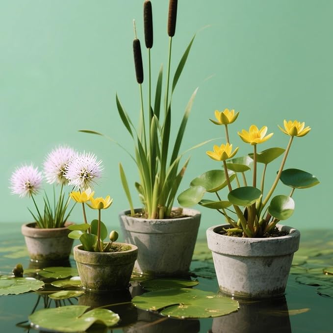 Doter Aquatic Plant Soil for Lotus & Pond Plants/Aquaquarium Substrate 3.3 LBS - Natural Organic Growing Medium for Hydroponic Plants & Water Gardens | Aquarium Safe Nutrient-Rich