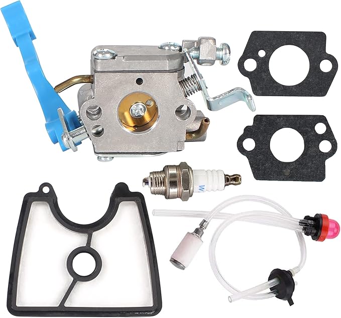 Carburetor for Husqvana 125B 125BX 125BVX B125 590460102 28cc 2-Cycle Gas Powered 170 Mph Leaf Blower Part 590460102 545081811 5450818-11