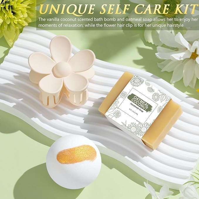Birthday Gifts for Women Self Care Get Well Soon Gift Baskets, Spa Care Package Thinking of You Gift Set, Sympathy Inspirational Sunflower Valentines Day Gifts for Her Women Mom Friends Sister Wife