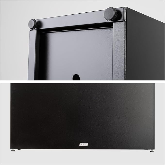 CYC Metal Large Rectangular Planter Box Outdoor 30" H x 34" W x 10" D,Tall Flower Pot with Quick Installation,Long Black Planters for Outdoor Plants with Drainage Holes for Plants,Patio,Garden