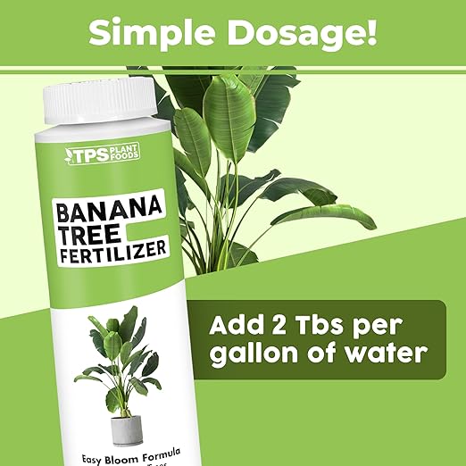 Banana Tree Fertilizer – Liquid Fertilizer for All Banana Tree Varieties, Supports Growth & Fruiting, 8 oz