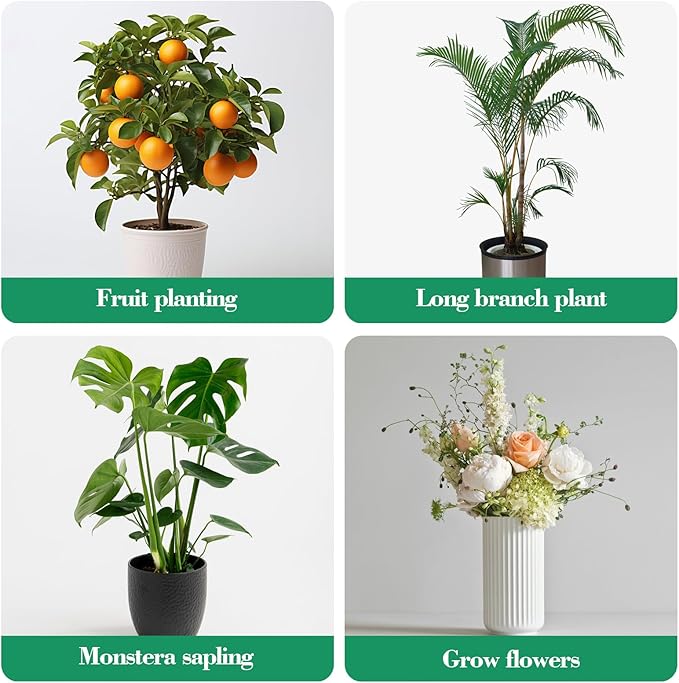 10pcs Stackable Monstera Plant Support,Plant Stakes for Indoor and Outdoor Plants Use,for Garden Stakes for Pothos, Philodendron & Vine Plants