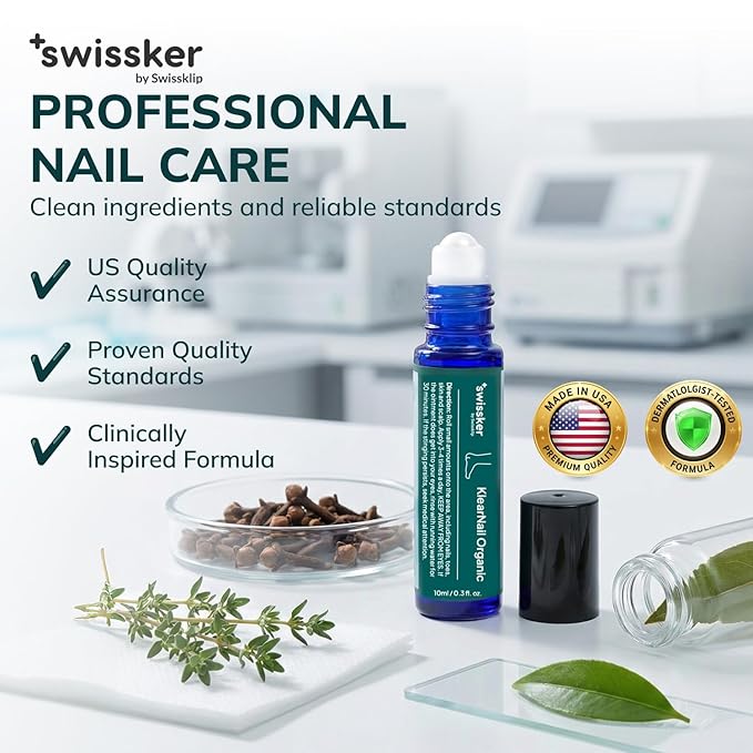 Swissklip Medi-Care Toenail Stick I KlearNail Treatment | Natural Solution for Healthy Nails I Suitable For Foot, Toe, and Fingernail I For Brittle Toenails – 10ml / 0.3 Fl. Oz. Pack 2 - Made in USA