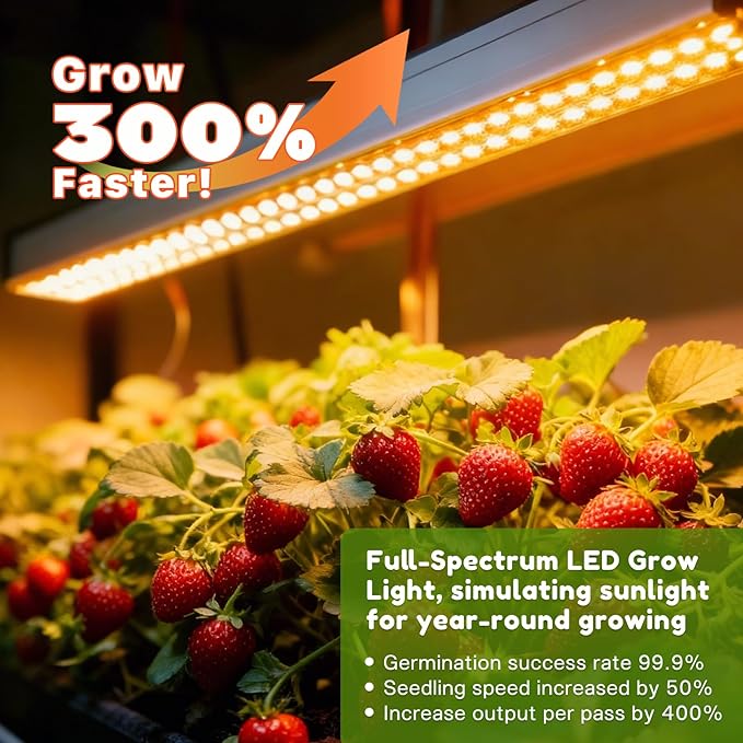 Large 4-Tier Hydroponics Growing System Kit, 160 Pods Vertical Hydroponic Garden with Full-Spectrum LED Grow Light, Dual Auto Circulating Water Pumps, 51L Indoor System for Herbs& Microgreens
