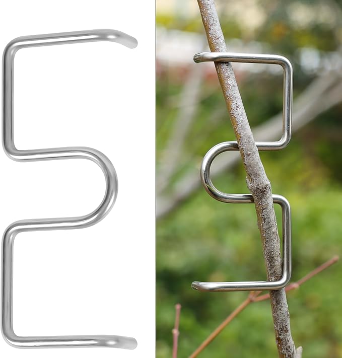 12PCS Fruit Tree Branch Puller Tying Machine Farm Tools New Plum Tree Open Angle Pull Branch stereotyped Branch Bending Tool Fruit Branch