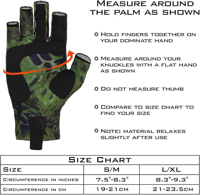 KastKing Sol Armis Sun Gloves UPF50+ Fishing Gloves UV Protection, Sun Protection for Outdoor, Kayaking, Rowing