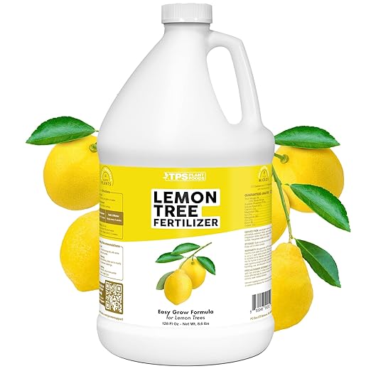 Lemon Tree Fertilizer for Lemon Trees and Citrus, Liquid Plant Food, 1 Gallon (128 oz)