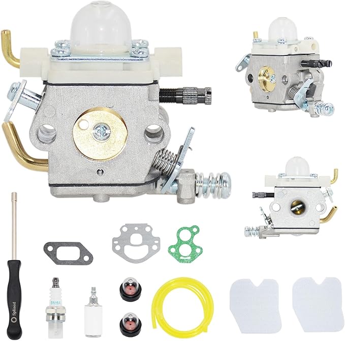 WTA-33-1 Carburetor Kit C1M-K77 C1M-K76 for Walbro WTA-33-1 Echo PB-250 Leaf Blower Carb Replace A021001881 A021001882 P05412001001 Carburetor Trimmer with Maintenance Kit Weed Eater Carb Rebuild Kit