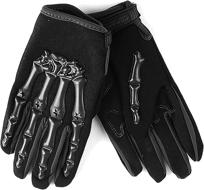1Storm Youth Motocross Gloves Motorcycle BMX MX ATV Dirt Bike Bicycle Skeleton Cycling Kids Gloves