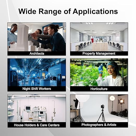 In. Licht Pro Handheld EML Light Meter Sensor Lumens Lux Color Temperature CCT Contrast Uniformity Measurement for Architecture Interior Lighting Design Well