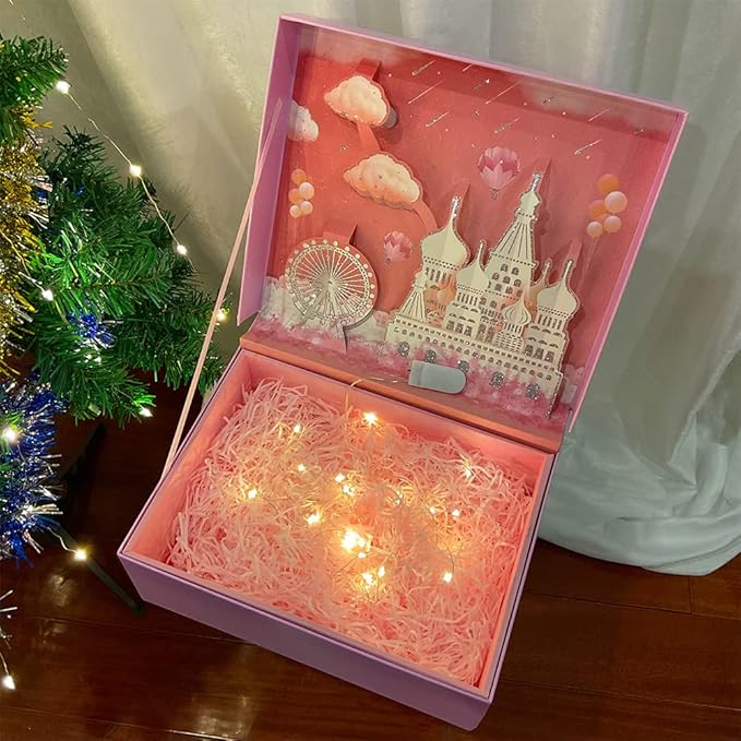 10 Pack Fairy Lights Battery Operated String Lights, 10 LED on 3.3ft Silvery Copper Wire，for Flowers Gift Box Wedding Party Christmas Decoration (Warm White, 10 Pack)