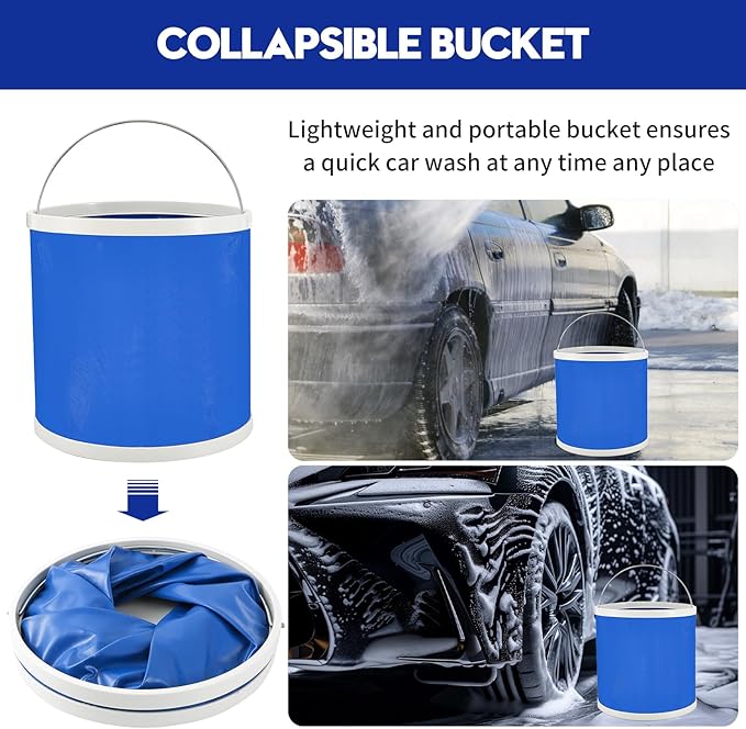 41Pcs Car Detailing Kit, Car Detailing Brush Set, Car Wash Cleaning Kit, Car Detailing Brushes, Professional Car Care Kit for Interior Exterior Wheels, Blue