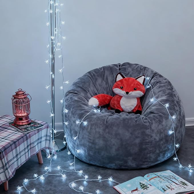 Fairy Cool White Flower String Lights, 33ft 100 LED Plug in 8 Lighting Mode Cherry Blossom Indoor Wall Ceiling Window Decorations, Aesthetic Lamp Decor for Christmas Holiday Easter Bed Room