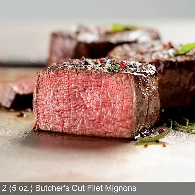 Omaha Steaks Ultimate Package, Perfect for Gifting or Filling Your Freezer, 22 items, 16 entrees – Butcher’s Cut Filet Mignons, Top Sirloin Filets, Air-Chilled Chicken Breasts, Steak Burgers, Jumbo Gourmet Franks, Steakhouse Fries, Caramel Apple Tartle...