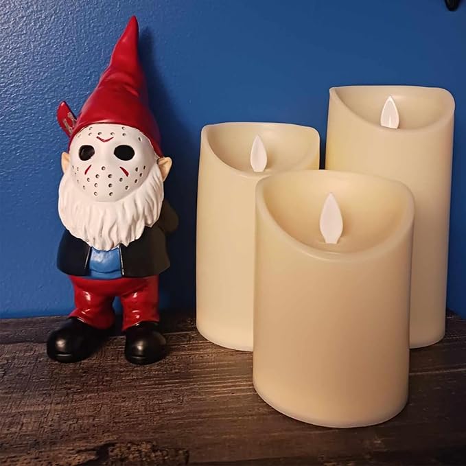 Garden Gnome Statue Decoration Garden Decor Horror Gnomes Boo Basket