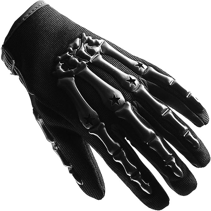 1Storm Youth Motocross Gloves Motorcycle BMX MX ATV Dirt Bike Bicycle Skeleton Cycling Kids Gloves