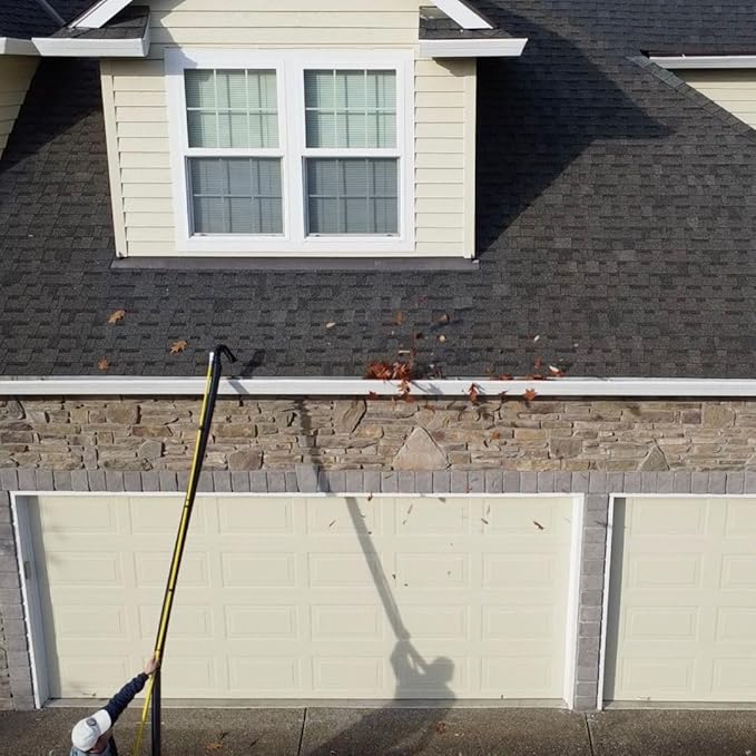 ArloCatcher 2-Story High Gutter Cleaning Kit for Kobalt 40V 520 CFM KLB 1040A-03, 1040B-03, Clean Two-Story Gutters from Ground, Extension Pole Not Included