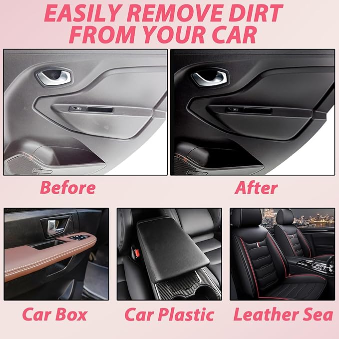 Car Interior Cleaner, Vehicle Interior Polish, 100ml Car Interior Cleaner, Interior Detailer Spray, Total Car Interior Cleaner Rejuvenation, Decontaminatio, Interior All Purpose Car Cleaner