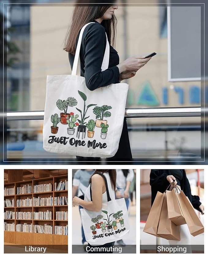 TAOVEEK 4 PCS Plants Lovers Gifts for Women, Plant Lady Mom Gardening Gifts for Birthday Christmas, 16oz Glass Cup Canva Tota Bag Plant Keychain Socks Gift Box
