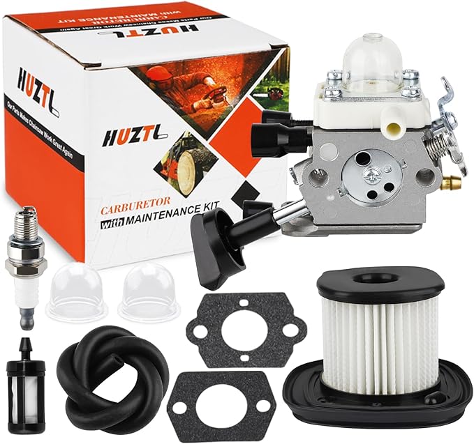 HUZTL BG86 Carburetor for Stihl BG86C SH86 SH86C BG86CE BG86Z BG86CEZ Leaf Blower Carb Replace C1M-S261B 4241-120-0623 4241-120-0616 with Air Filter Tune Up Kits