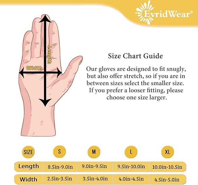 Evridwear Cut Resistant Gloves Food Grade Level 5 Kitchen Safety Protection (Gray, Medium)