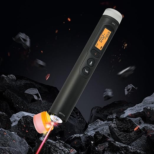 TFN 3-in-1 Fiber Optic Tester, 30KM Visual Fault Locator, Optical Power Meter with LCD Display and LED Light, Includes FC Male to LC Female Adapter for LC/FC/SC/ST