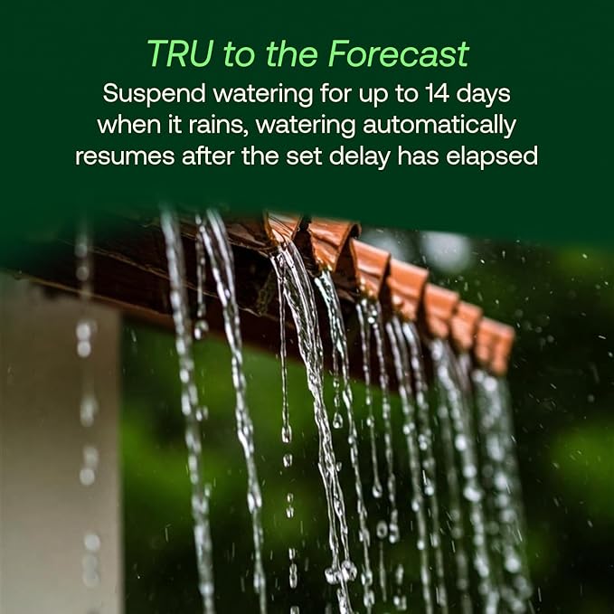 Rain Bird TRU4I Program-Based Indoor Irrigation Controller/Timer, WiFi Ready, 4-Zone/Station
