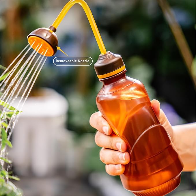 450ml Plant Watering Can Spray Bottle for Indoor Plants, Succulents, Flowers Fine Mist Squeeze Bottle for Home Gardening & Plant Care (2)
