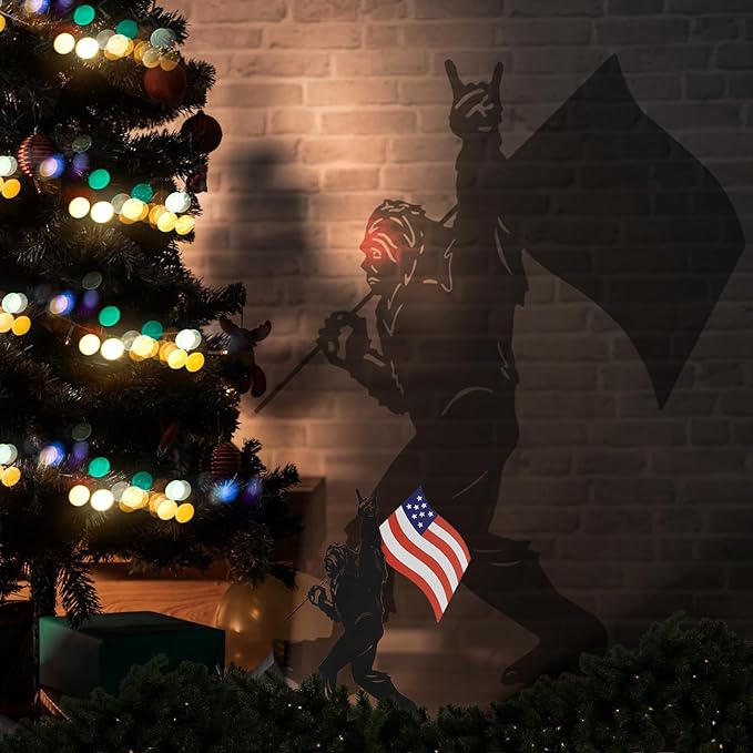 TT & MM Big Foot Sasquatch Gifts for Men/Women,Bigfoot Yard Decor Metal Garden Stakes,Patriotic Decorations Outdoor Bigfoot Silhouette Statues for Yard Art,Patio,Lawn