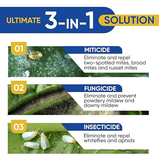 AgroMagen, GrowSafe Bio-Pesticide, Organic and Natural Miticide, Fungicide and Insecticide (5.2 Gal)