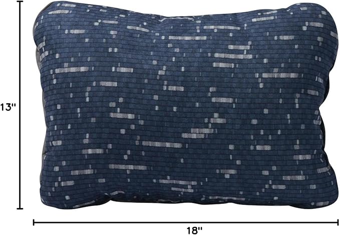 Therm-a-Rest Compressible Camping and Backpacking Pillow, Warp Speed Print, Regular