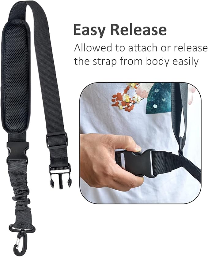 Trimmer Shoulder Strap Universal for Weed Eater Brush Cutter Harness Compatible with EGO String Trimmer, Leaf Blower