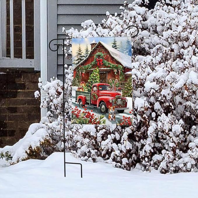 Briarwood Lane Country Christmas Garden Flag