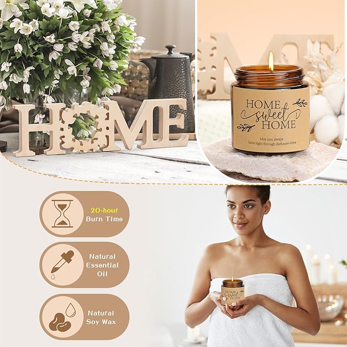 House Warming Gifts New Home,Housewarming Gift,New Home Gifts Ideas,Realtors Closing Gift for House Buyers,Home Sweet Home Bamboo Serving Board for Couple Women Men