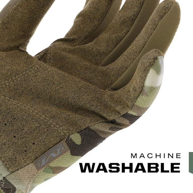 Mechanix Wear FastFit Tactical Gloves - Heavy Duty Lightweight Multipurpose Gloves - Flexible Grip & Reinforced Palm - Touchscreen Capable - XX-Large - MultiCam Camouflage