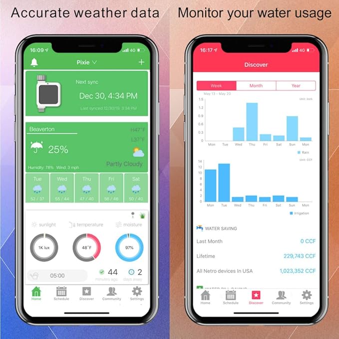 Netro Pixie Z1 Smart Hose Faucet Timer, Weather Aware, Compatible with Alexa (Additional Pixie Z1)