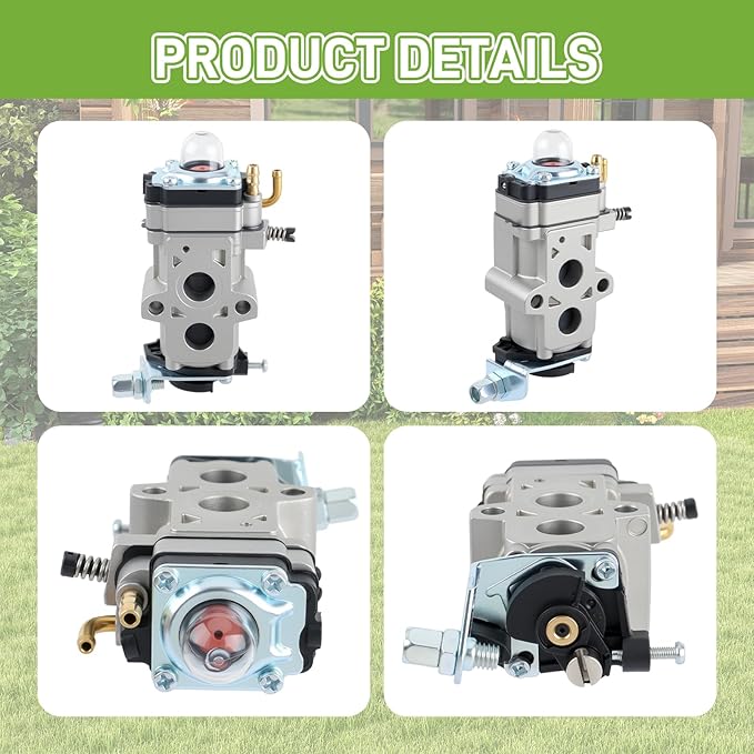150BT Carburetor Fits for Husqvarna 150BT (Before 2022), 350BT 360BT 560BTS 150BF 350BF 560BFS Backpack Leaf Blower Replace 581155801 502845001 577144601 Tune up Kit