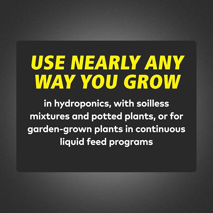 General Hydroponics Flora Nova Grow Fertilizer, 2.5 gal, Natural