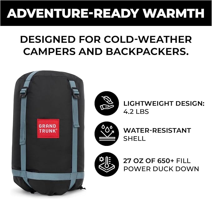 GRAND TRUNK Evolution 20 Down Sleeping Bag Hammock